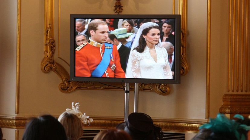 Royal wedding television