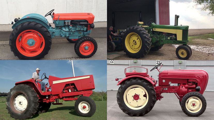 Pouvez-vous identifier ces tracteurs à partir d’une image?