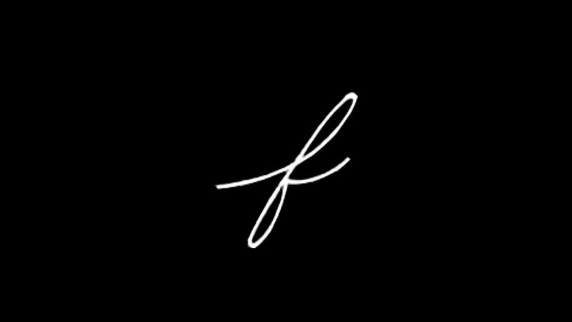 Lowercase f