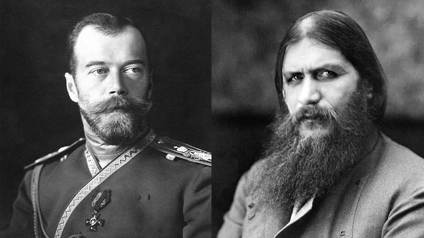 Grigori Rasputin and Nicholas II