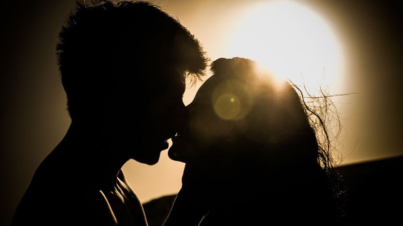 Kissing Silhouette