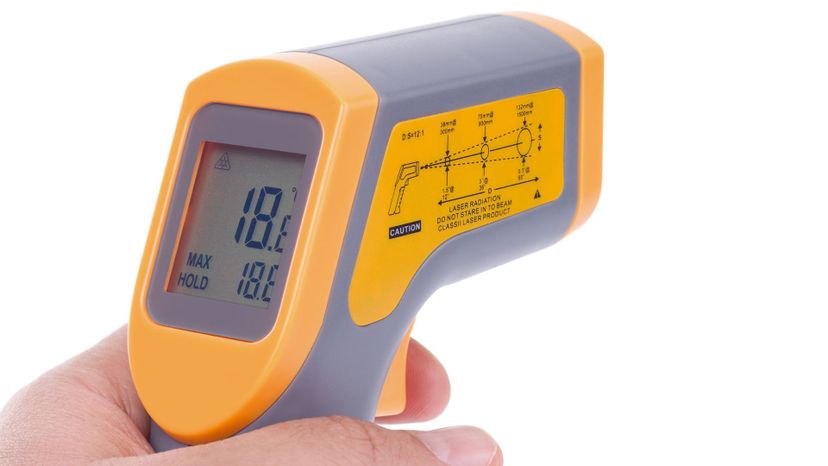 Infrared digital thermometer