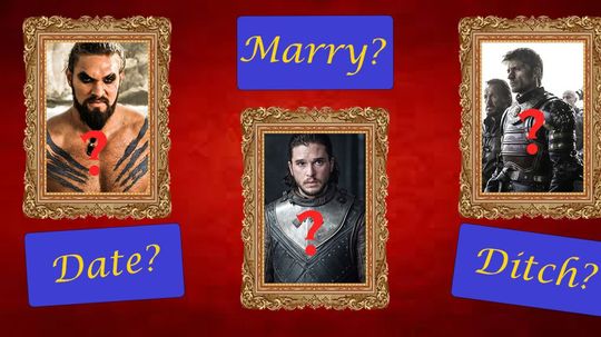 Date, Marry, Ditch: "Game of Thrones"