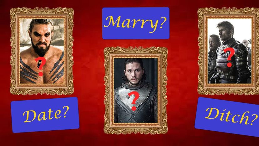 Date, Marry, Ditch: "Game of Thrones"