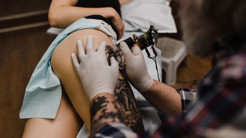 Getting a Thigh Tattoo