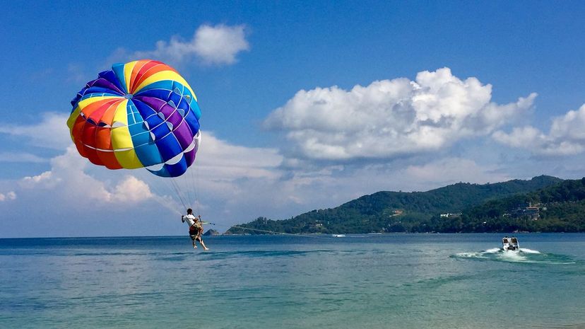 6 Parasailing