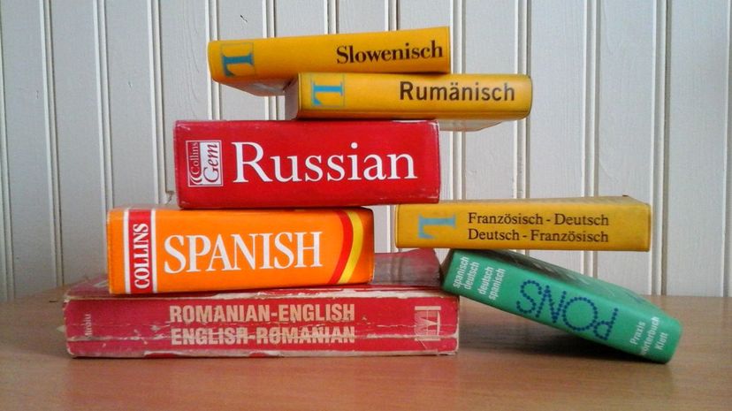 Q 01 Different language dictionaries