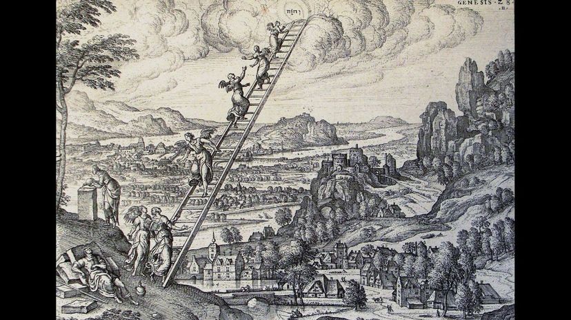 angels on Jacob's ladder