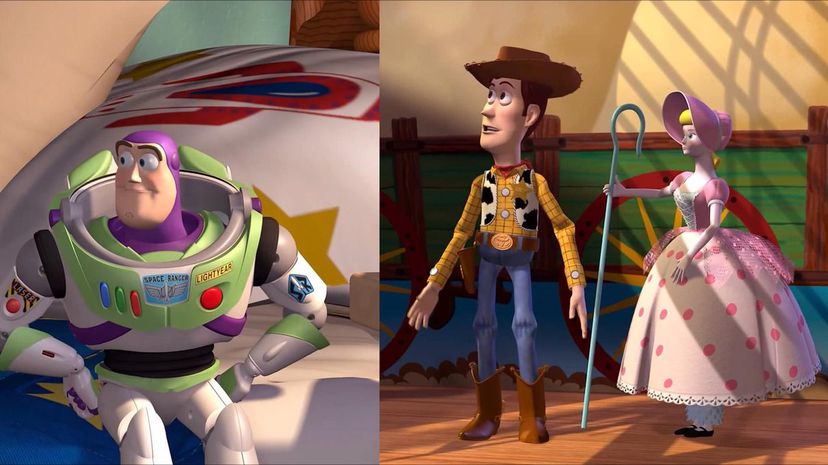 Woody, Buzz and Bo