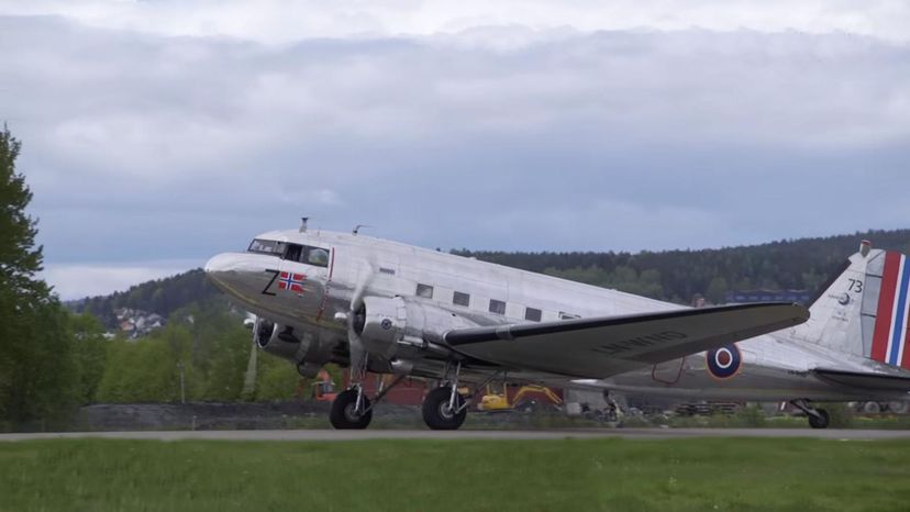 Douglas DC3 Dakota (in military markings)