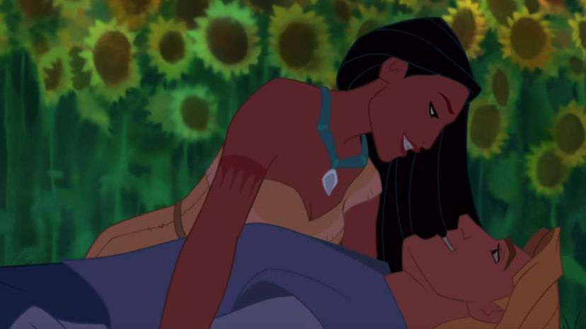 Pocahontas and John Rolfe