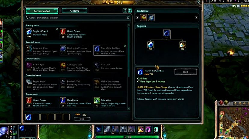 League of Legends Shop