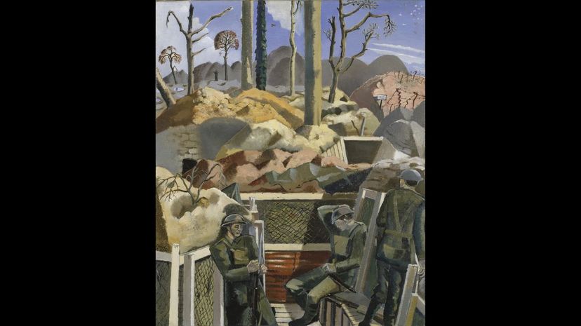 &quot;Spring in the Trenches, Ridge Wood&quot; by Paul Nash