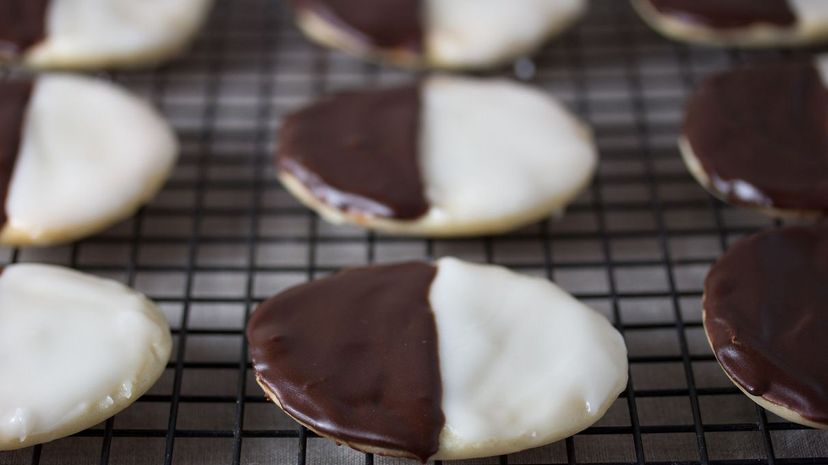 Black and white cookie