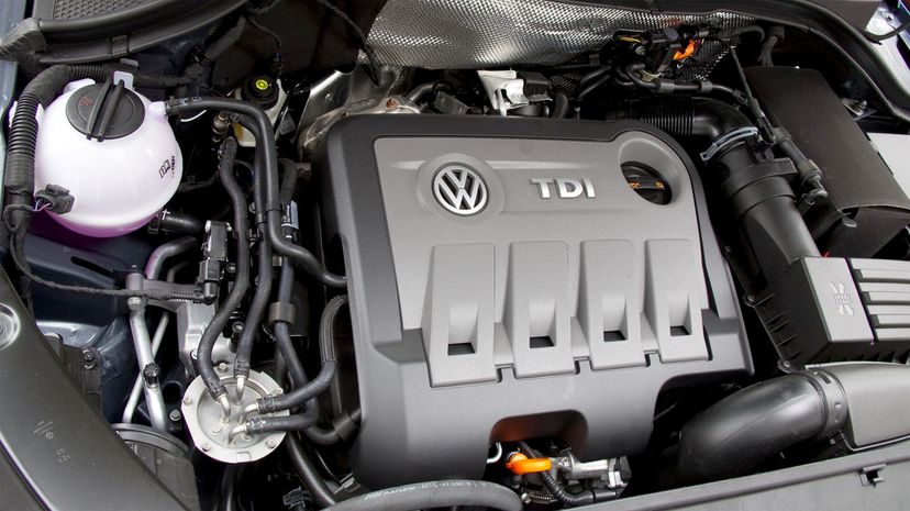 VW Tiguan engine