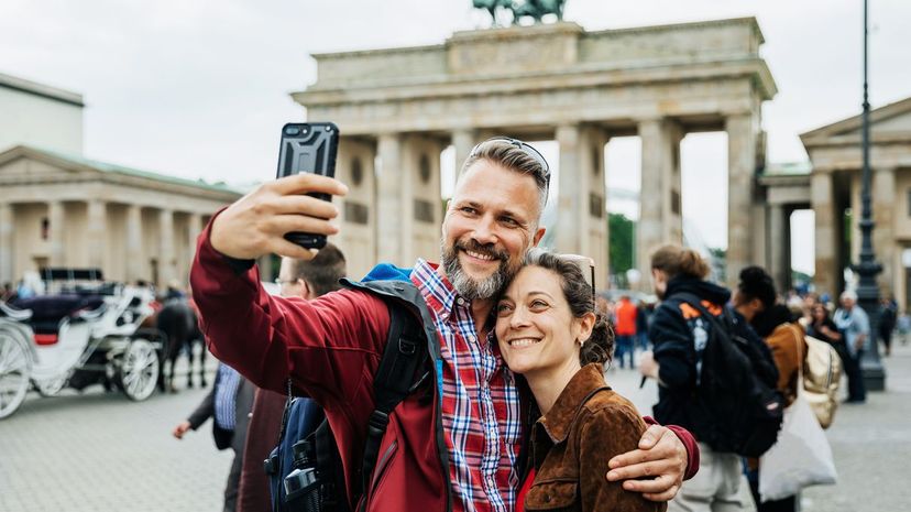 Couple selfie