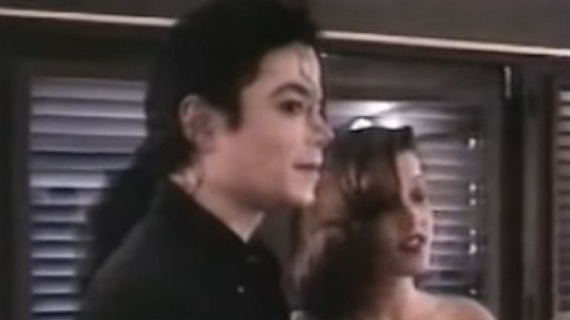 Lisa Marie Presley and Michael Jackson (1994)