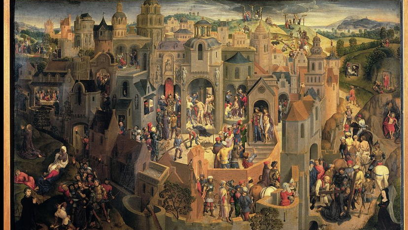 Scenes from the Passion of Christ by Hans Memling