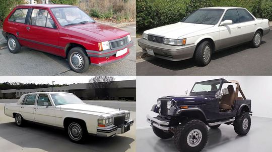 Can You Name All of These '80s Car Models from a Photo?