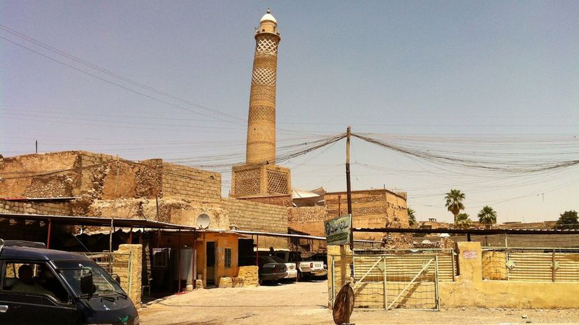Minaret of the Great Mosque of Al-Nuri