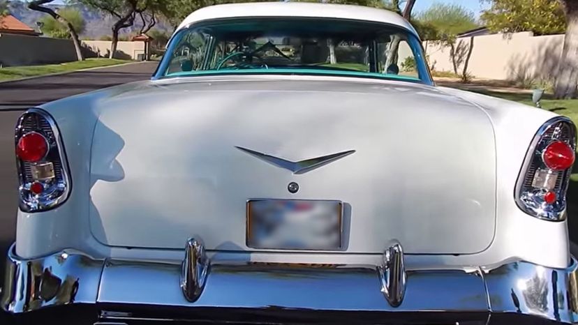 Chevrolet Belair (Taillight and tailfin) 1956