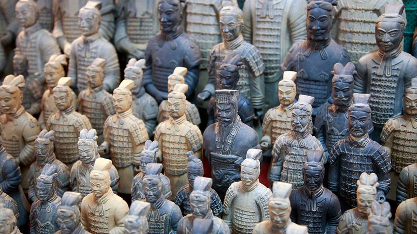 14 terracotta warriors