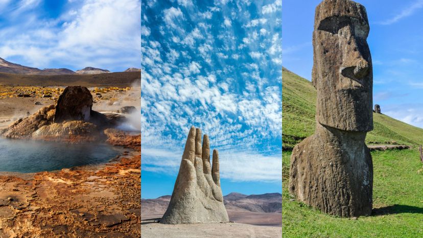 Chile- El Tatio, Hand of the Desert, Easter Island