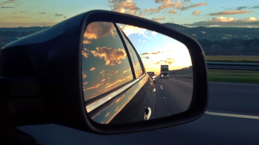 rear-view mirror