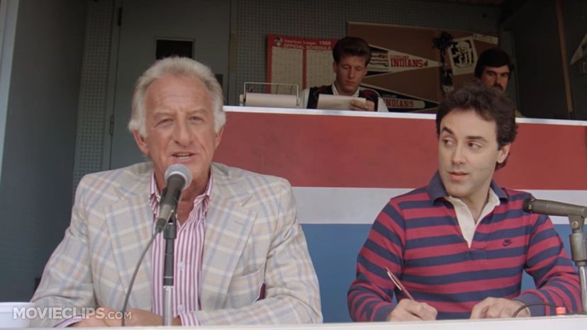 Movie- Major League (1989 - Morgan Creek Productions); Athlete- Bob Uecker 