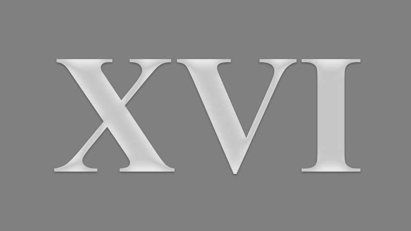 XVI (16) 