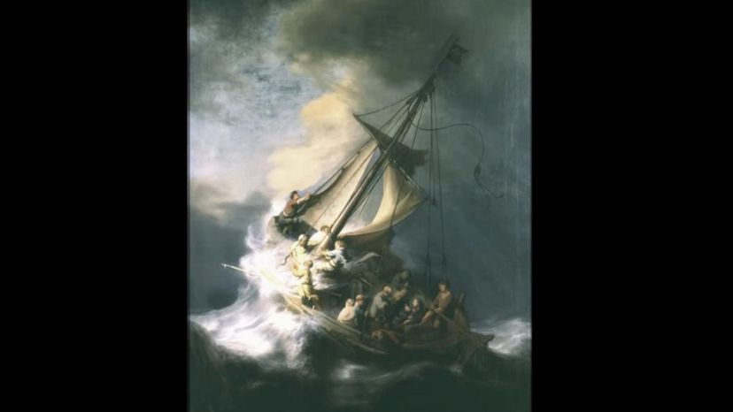 the storm on the sea of galilee
