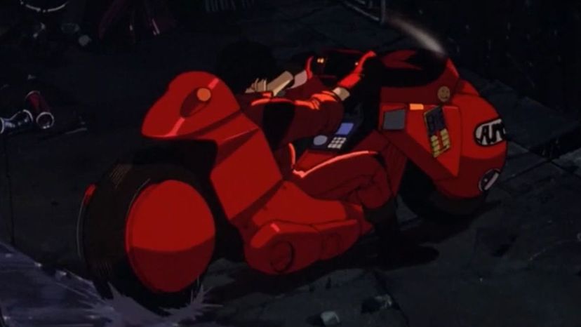 Custom-animated design, rumored to be a Honda Movie Akira (1988)