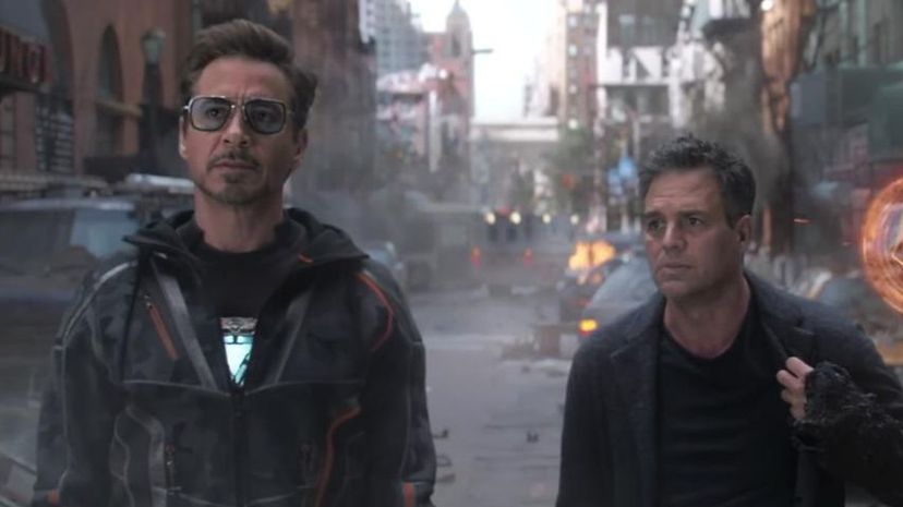Tony Stark and Bruce Banner