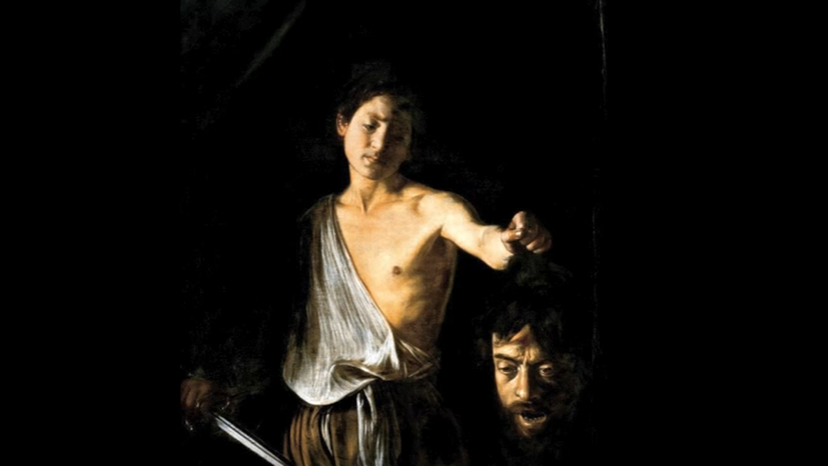 David and Goliath by Caravaggio