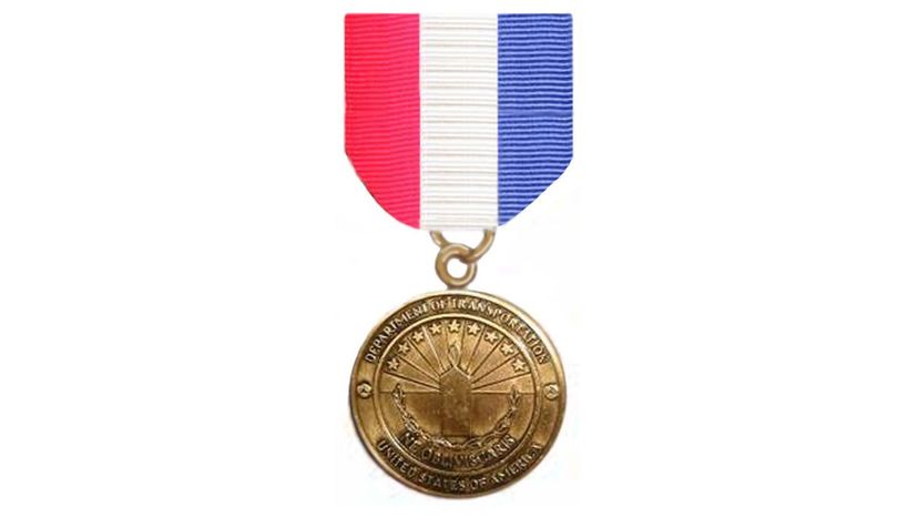 Coast Guard Department of Transportation 9-11 Medal