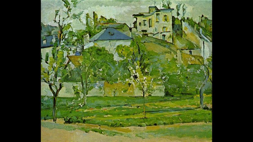 Orchard in Pontoise Cezanne
