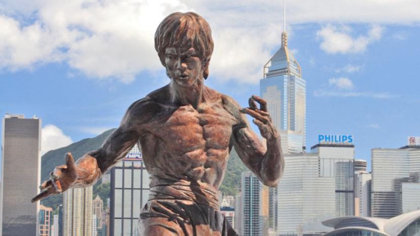 Bruce Lee Statue