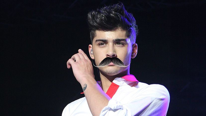 Zayn Malik mustache