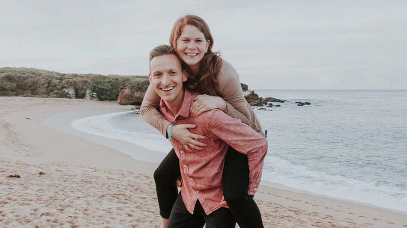 Couple at beach