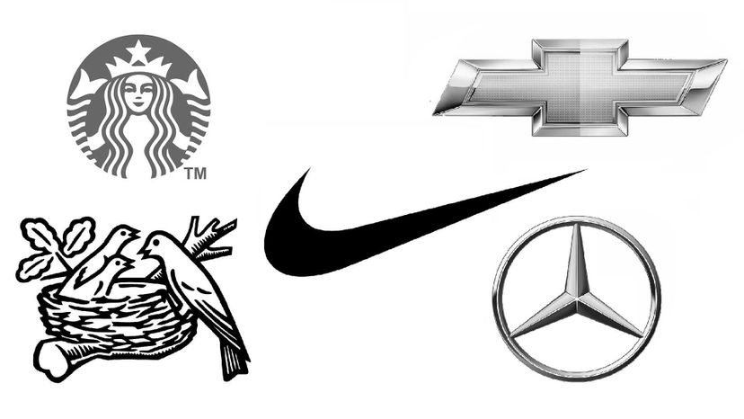 ¿Puedes reconoces estos logos populares en blanco y negro?