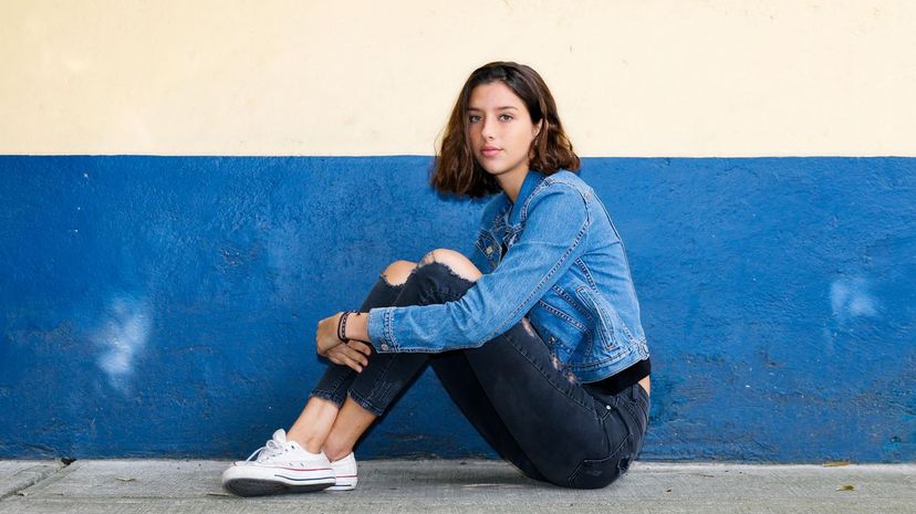 Woman jean jacket