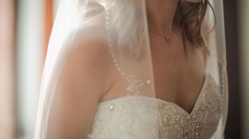 Wedding Dress Close Up