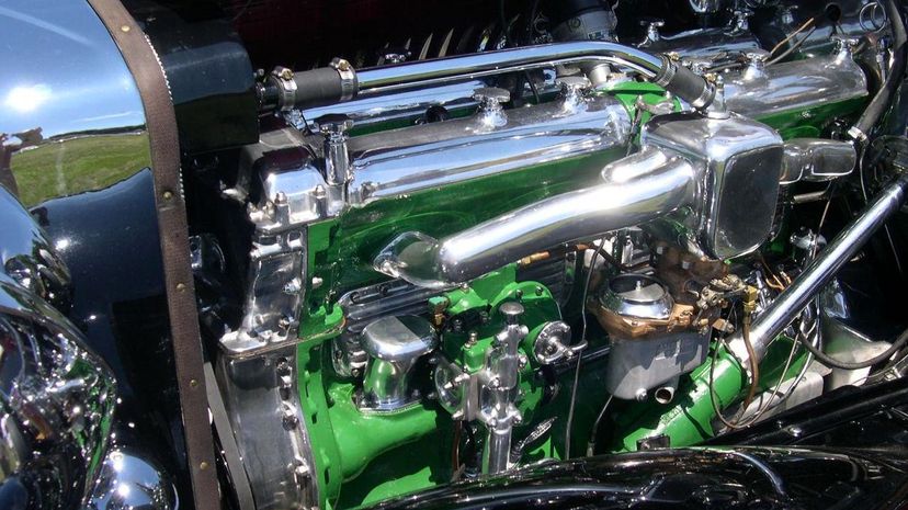1934 Duesenberg J engine