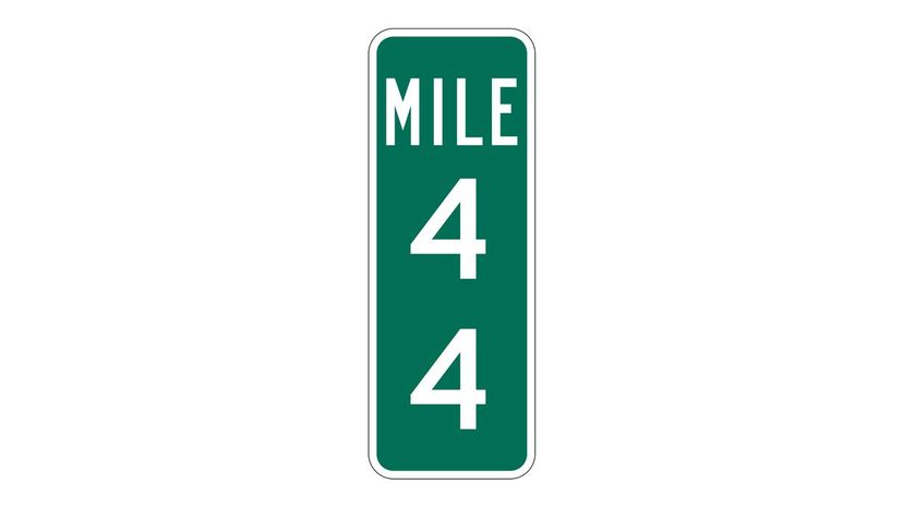 Mile markers