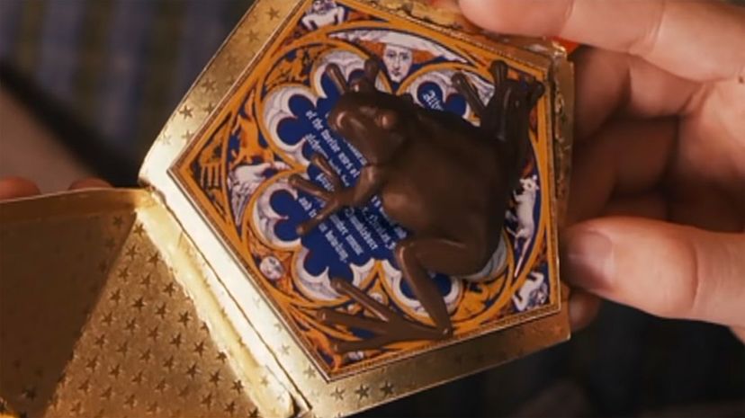 chocolate frog card