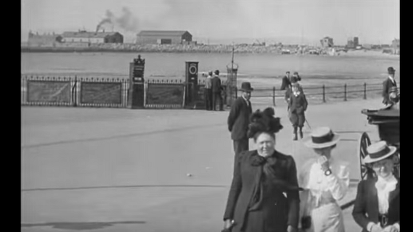 Panoramic View of the Morecambe Sea Front