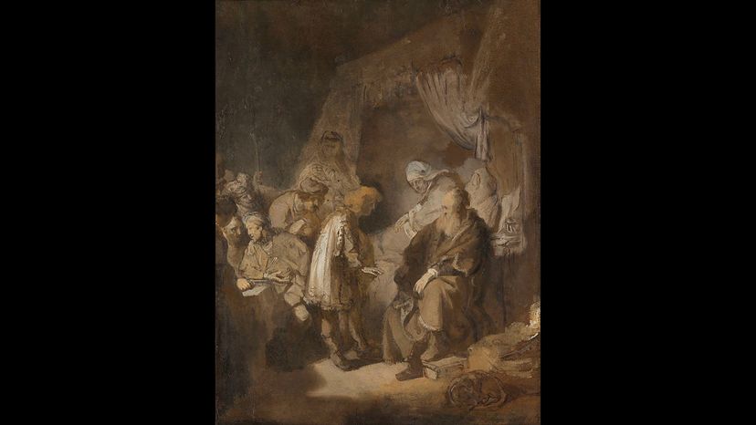 Joseph Telling his Dreams to his Parents and Brothers
