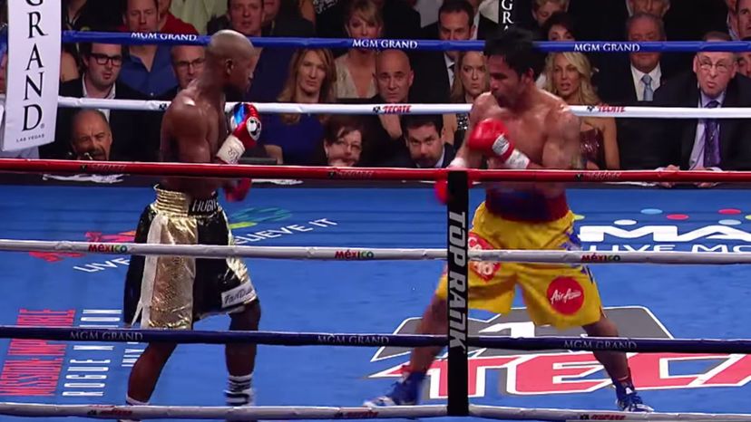 Floyd-Mayweather-Jr.-vs.-Manny-Pacquiao-a€”5月2日,-2015年＂border=