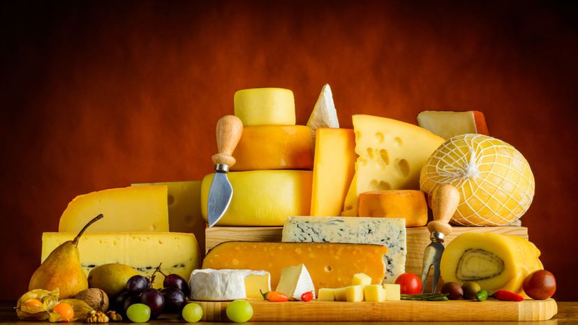 Pouvez-vous nommer ces variétés de fromages à partir d'une image?