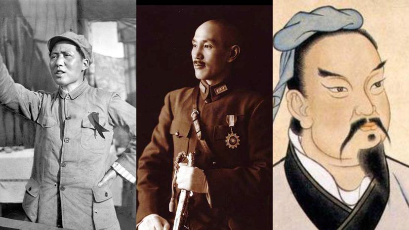 Mao Zedong, Chiang Kai-Shek, and Sun Tzu